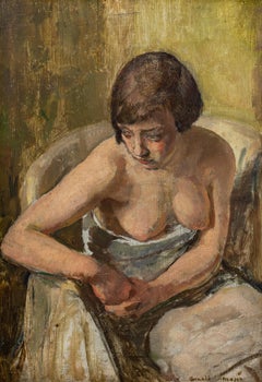 In Reflection, 19. Jahrhundert Arnold Henry Mason RA (1885-1963) Slade School