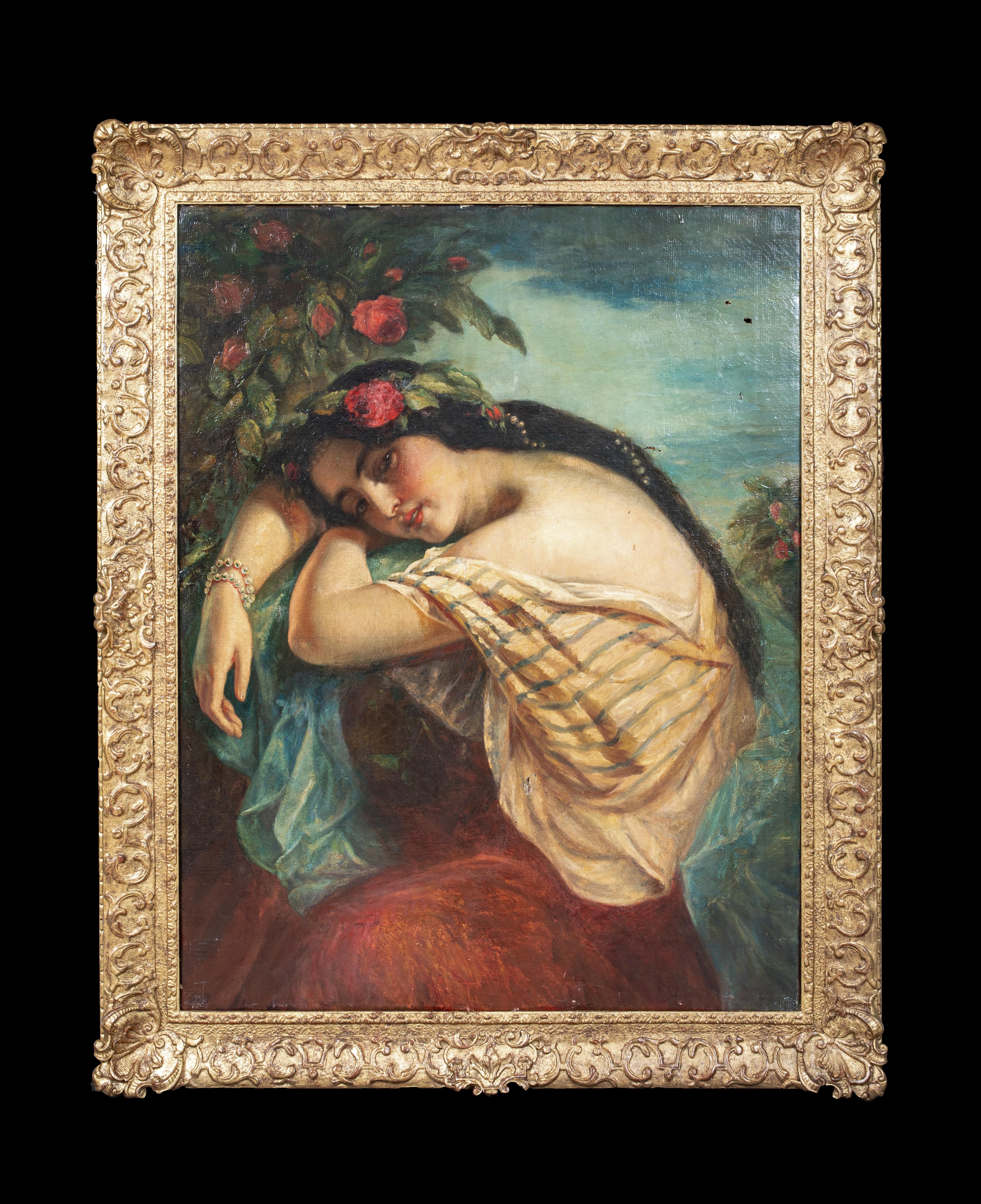 Dans Réflexion, 19e siècle   École romantique anglaise  Préraphaélite - Painting de Unknown