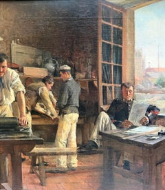 En la imprenta (o dentro del taller de impresión)