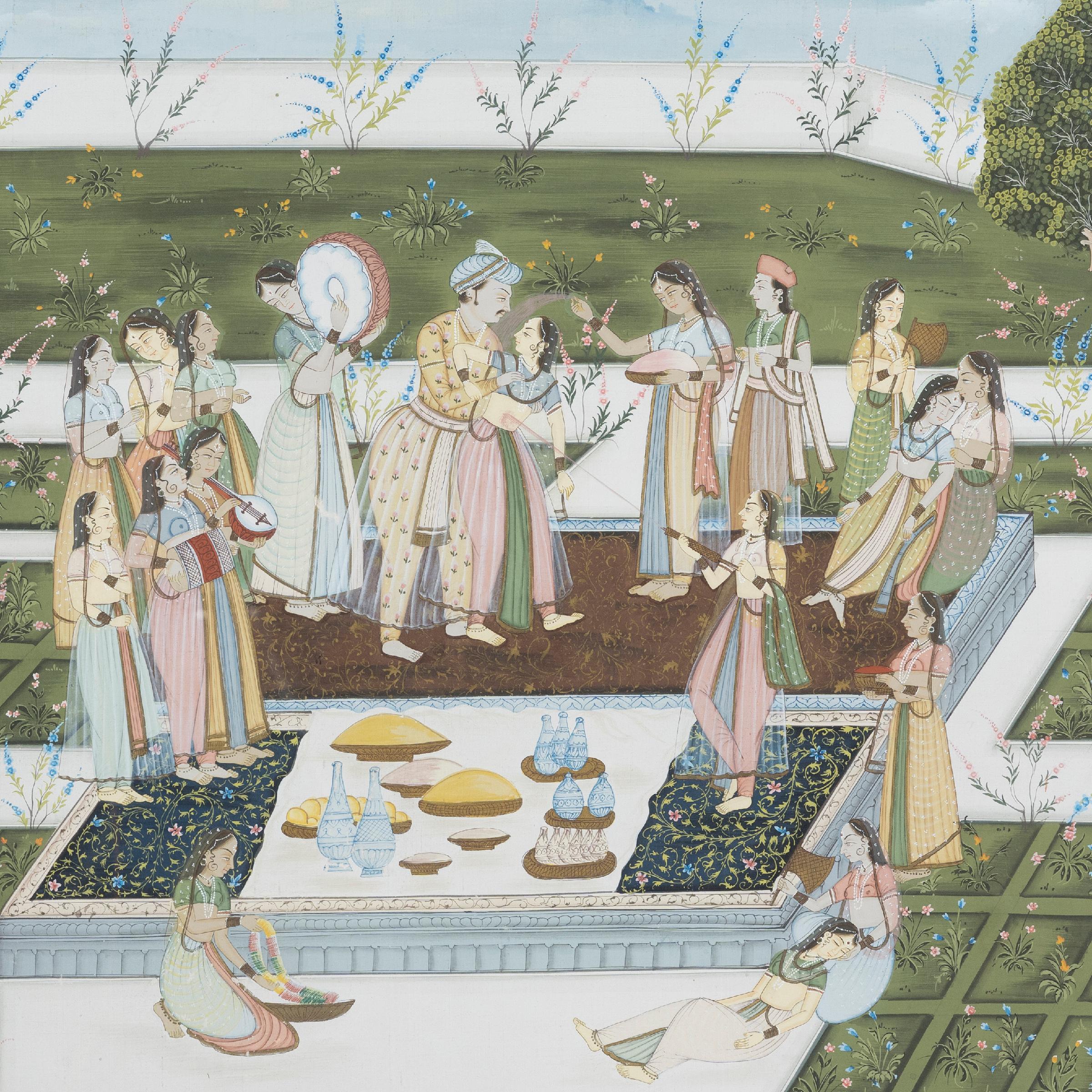 Indian Pichwai Painting, c. 1930 - Art by Unknown