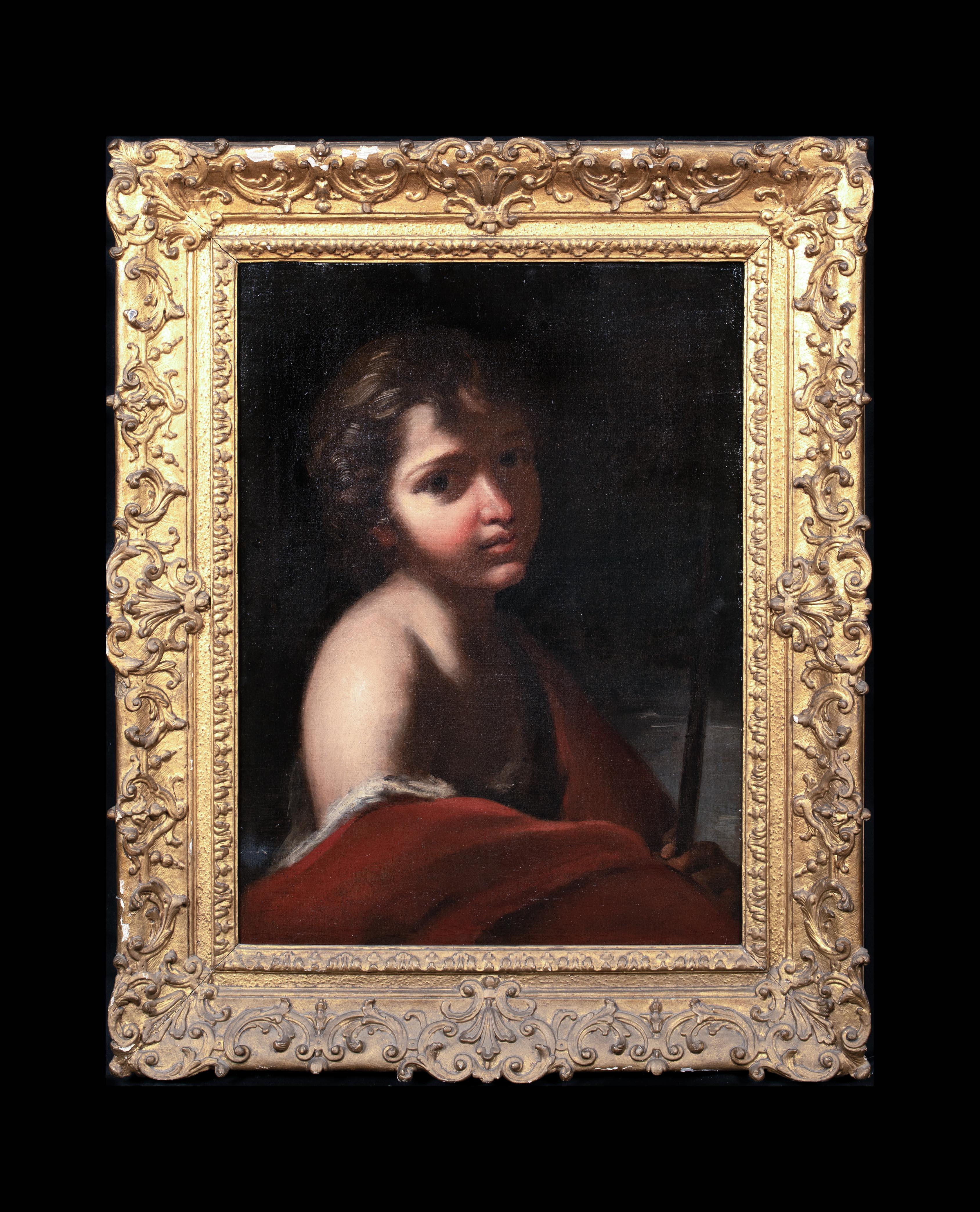 Infant Saint John The Baptist, 17th century  by GIACINTO BRANDI (1623-1691) - Painting by Unknown