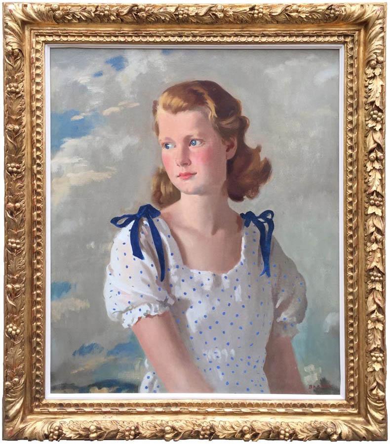 Archibald George Barnes (1887 - 1972) Portrait Painting - Innocence