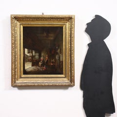 Scène d'intérieur, XVIIe siècle