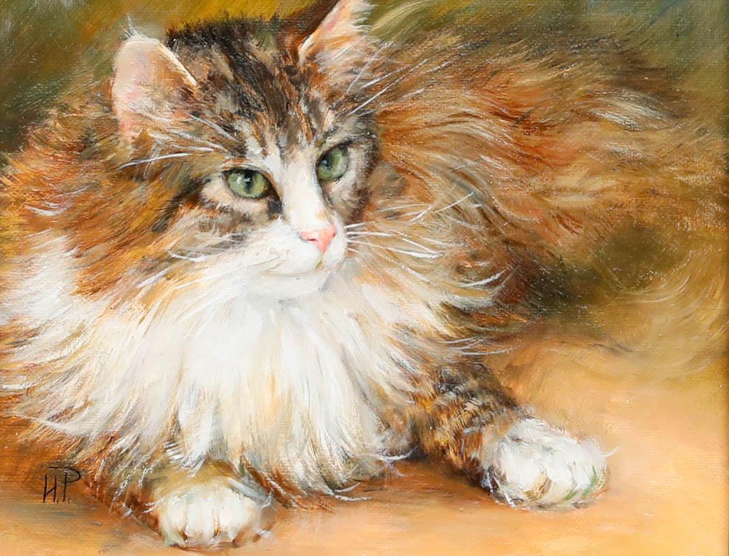 Irena Razumova - Óleo Contemporáneo Enmarcado, Marquesa - Painting de Unknown