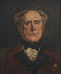 Irish School Early 20th Century Oil - Military General