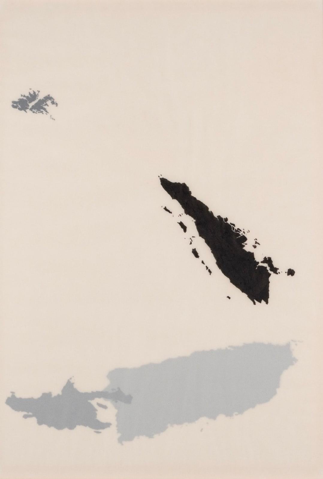 Isole di Tania Kovats, 2001

Informazioni aggiuntive:
Medium: inchiostro su acetato opaco stratificato
41 x 29 cm
16 1/8 x 11 3/8 pollici
