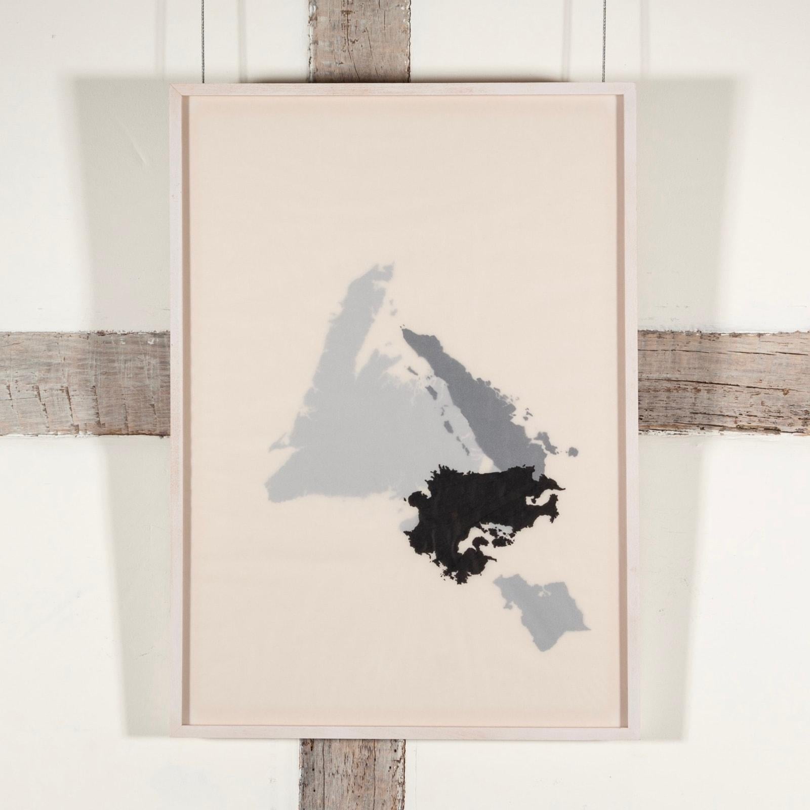 Islas, Tinta sobre acetato mate estratificado, Pintura de Tania Kovats, 2001(3) en venta 1