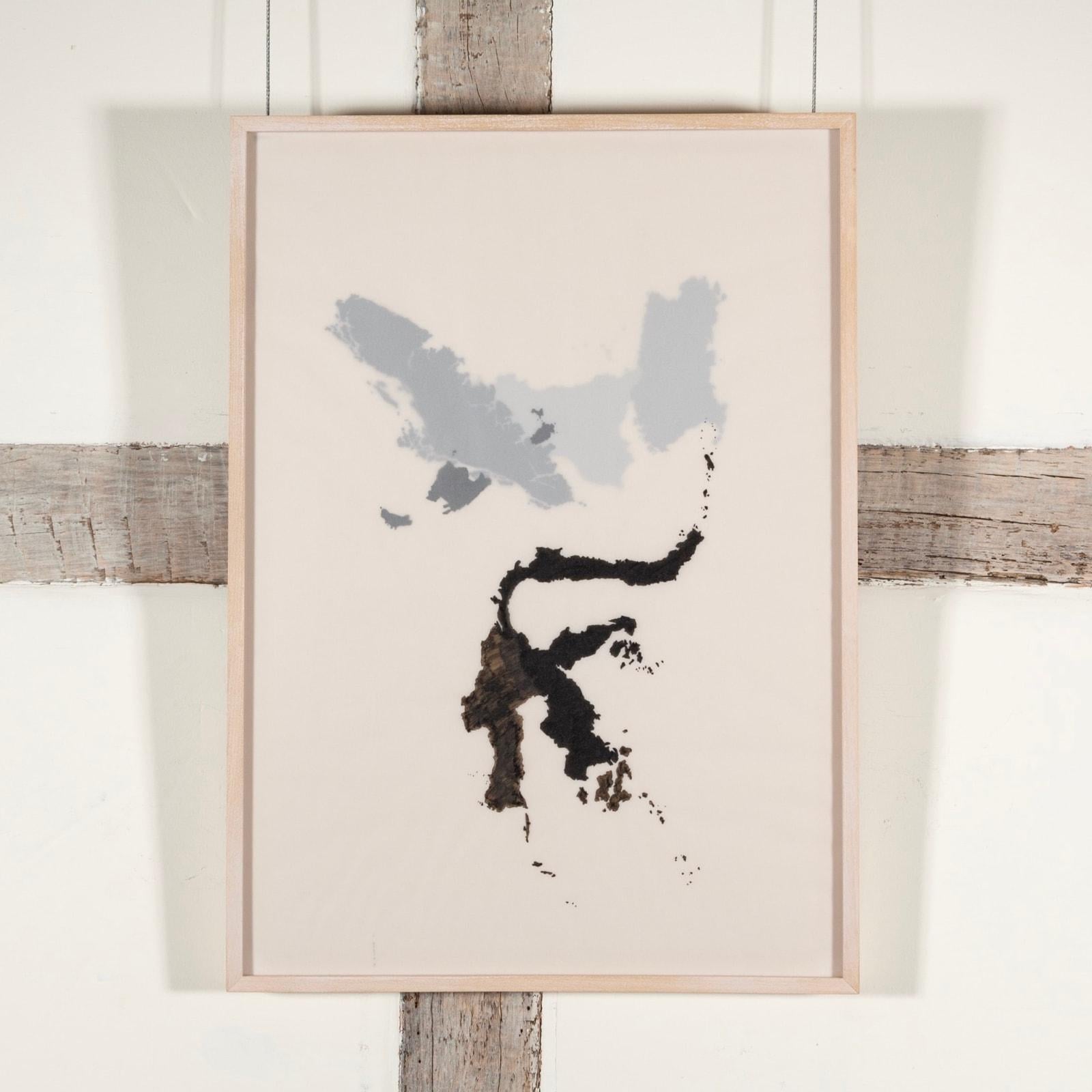 Islas, Tinta sobre acetato mate estratificado, Pintura de Tania Kovats, 2001(4) en venta 1