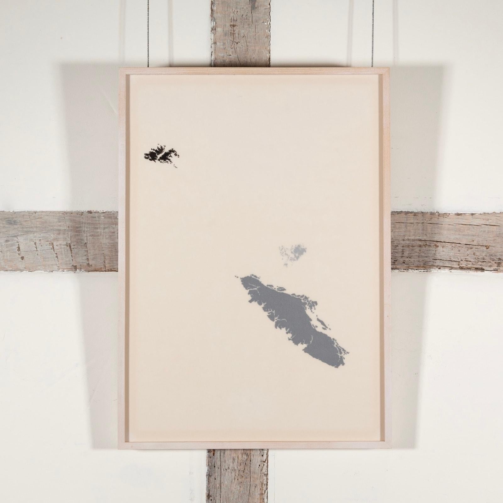 Islas, Tinta sobre acetato mate estratificado, Pintura de Tania Kovats, 2001(7) en venta 1