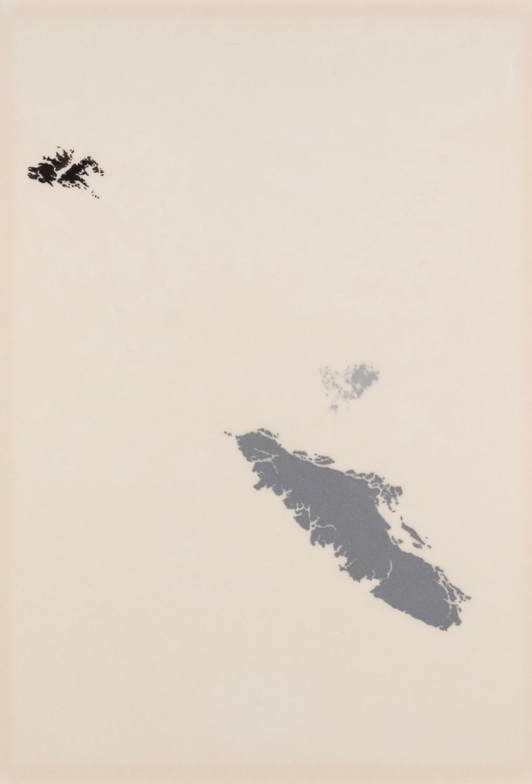 Islas, Tinta sobre acetato mate estratificado, Pintura de Tania Kovats, 2001

Más información:
Medio: Tinta sobre tabla 
41 x 29 cm
16 1/8 x 11 3/8 pulg.

Procedencia:
Asprey London, Londres, donde fue adquirida por el anterior propietario,