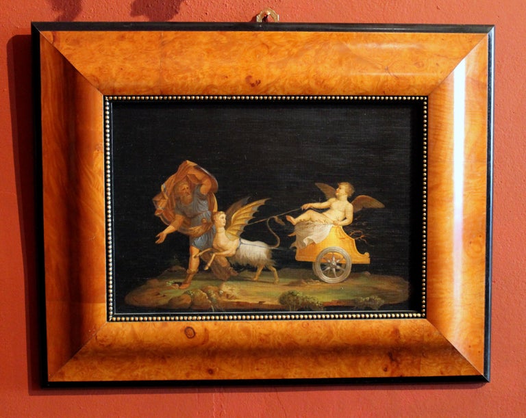 Unknown Italian Tempera on Wood Panels Mythological Paintings