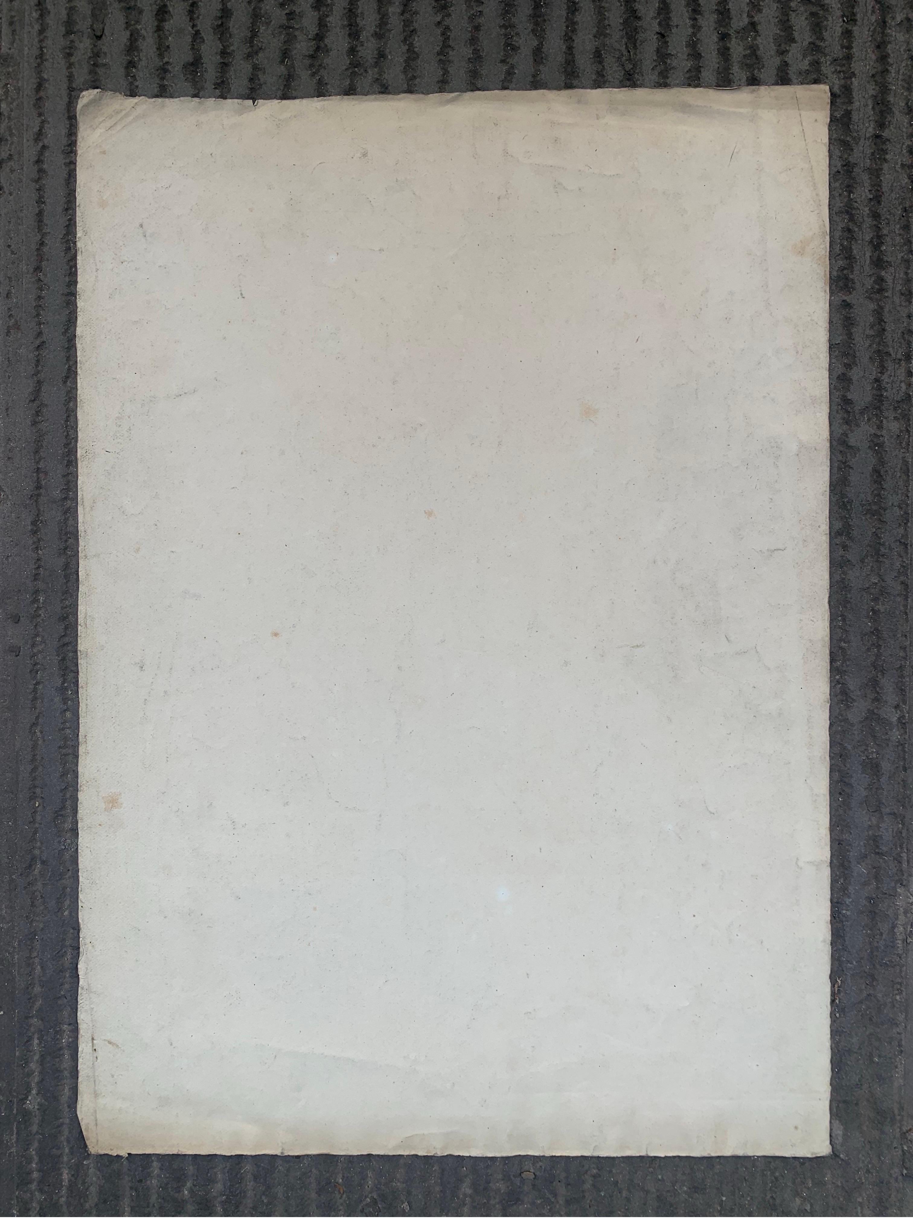 Disegno accademico italiano del XIX secolo: Adone del Vaticano - Figurative Painting Grigio di Unknown