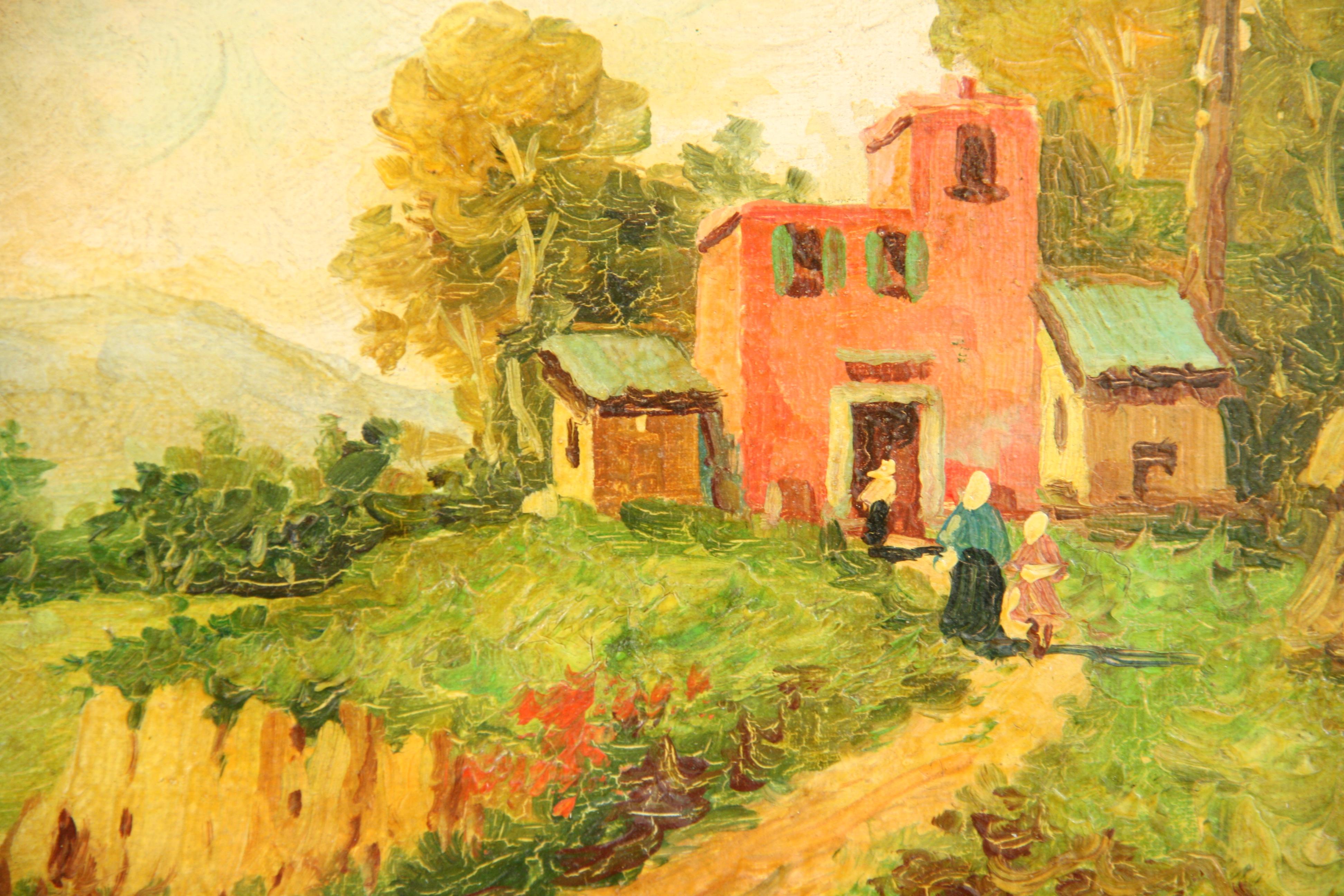 italian countryside paintings