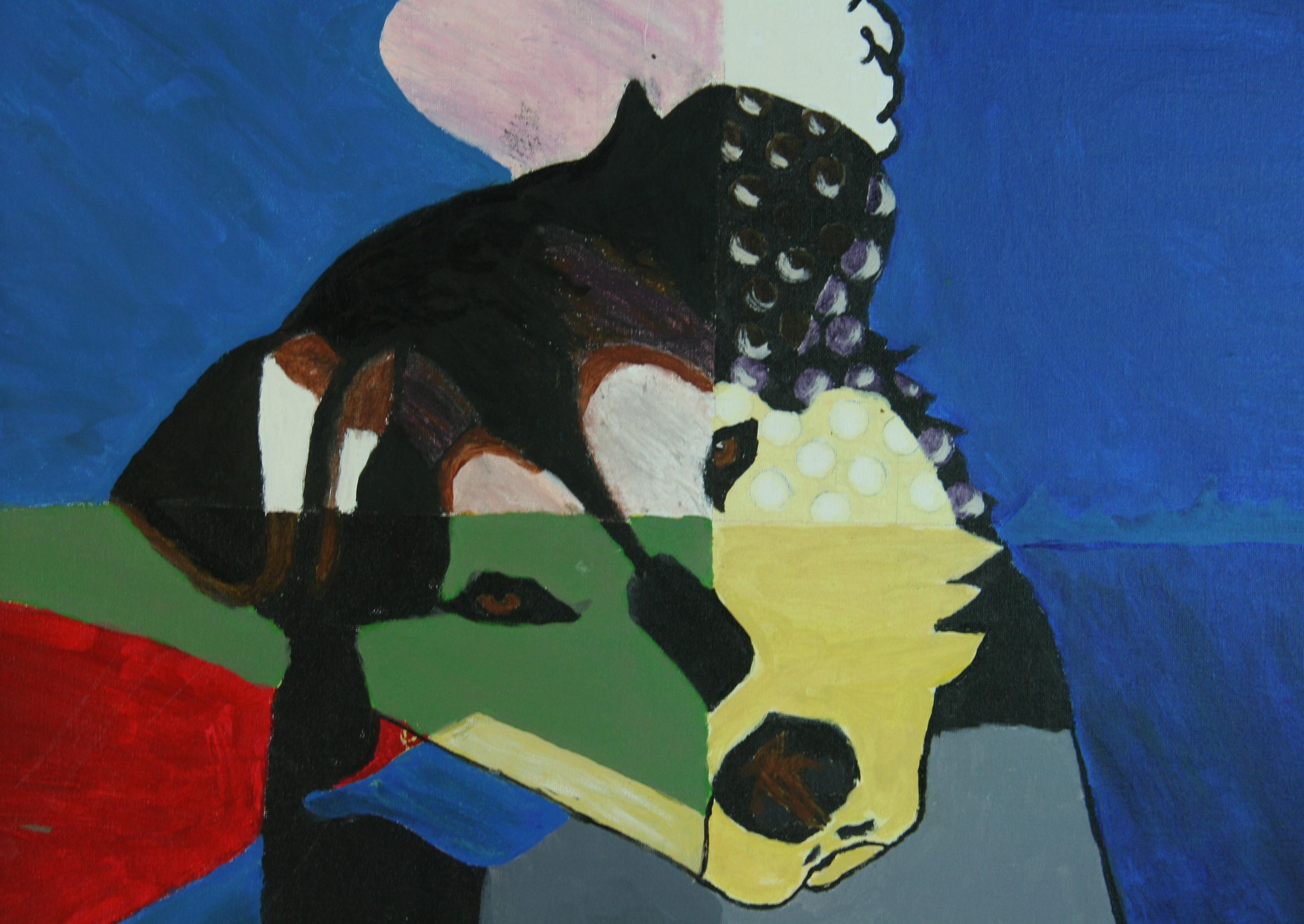 5212 Quadro colorato cubico modernista italiano
Framd
Firmato sul verso Patrick Poletti