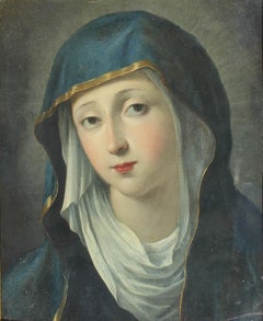   Italian Old Master Oil Painting "Madonna" 18th Century