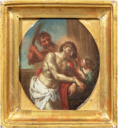 Italian painter (Copper plate) - 18th century figure painting - Flagellation