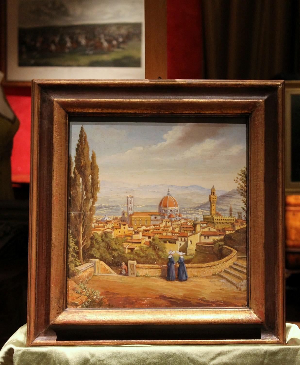 florence artist oil painting