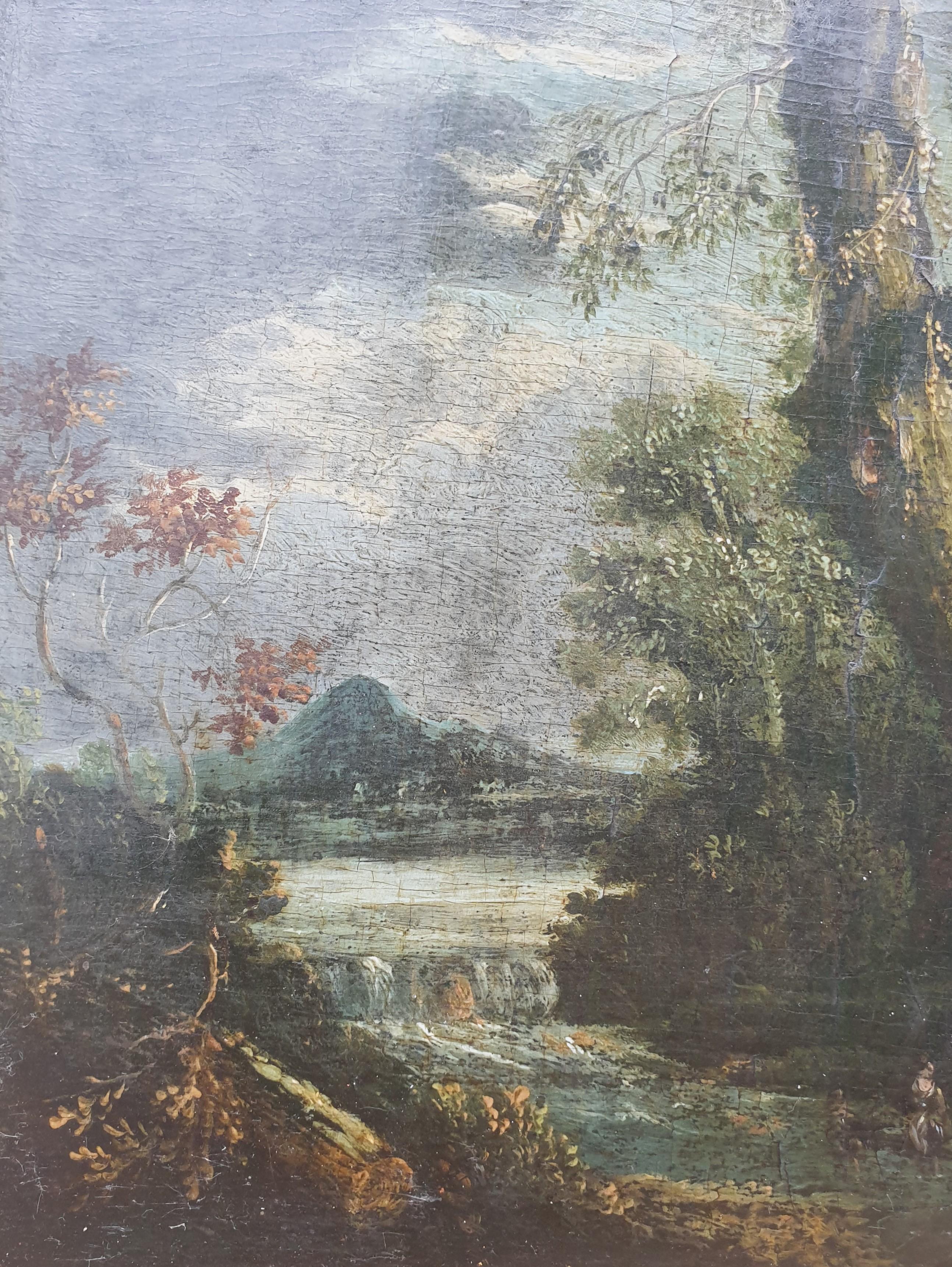 Scuola italiana del XVII secolo
Olio su legno
17,5 x 16 cm (19,5 x 17,5 cm con la cornice)
