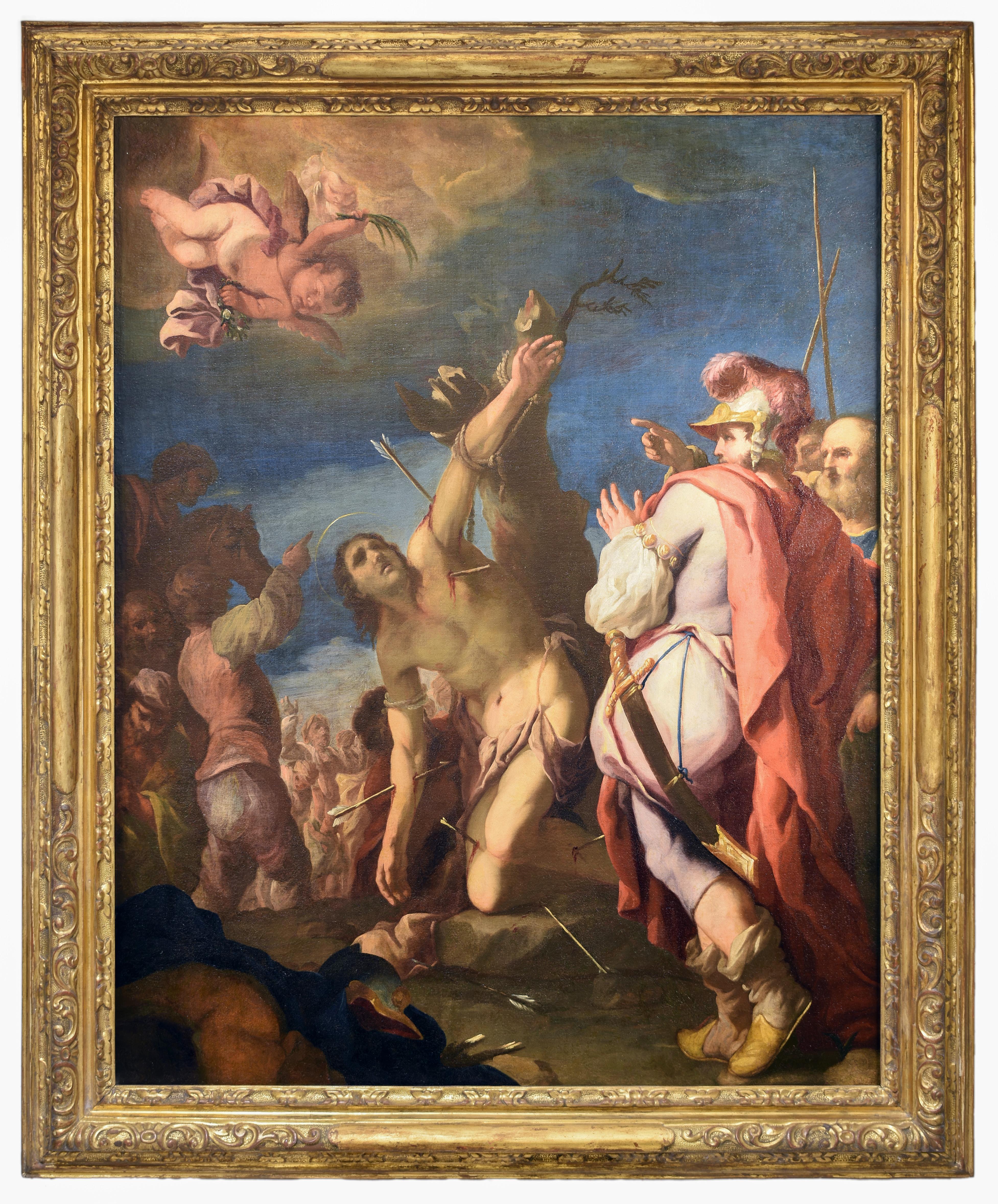 Italian School 18 Century The Martyrdom of Saint Sebastian