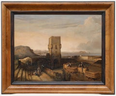 Italian School  19th Century Oil - The Tower