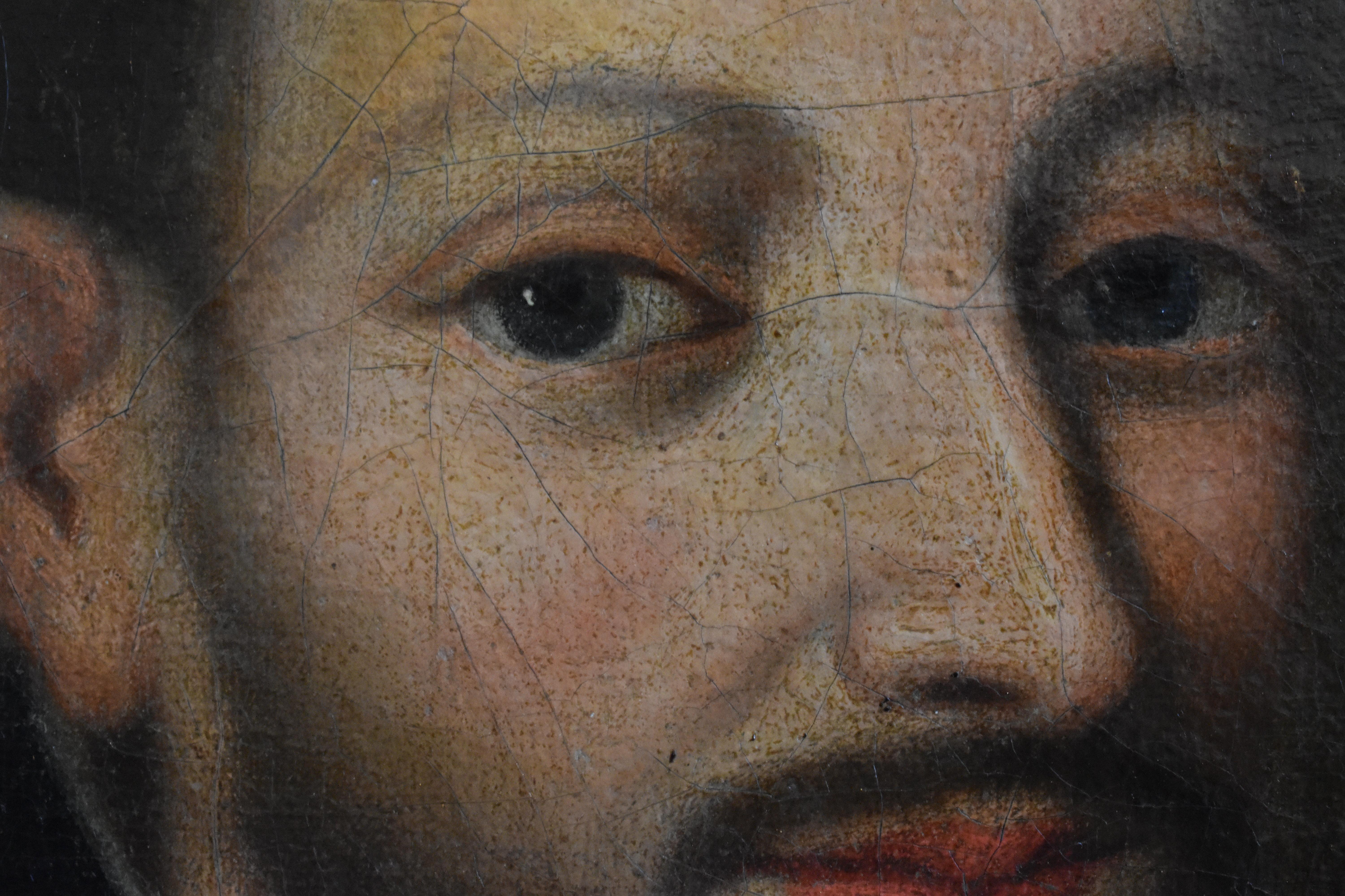 Ritratto di scuola italiana del XVIII secolo
Un ritratto finemente eseguito di un gentiluomo italiano di qualità, venduto come opera del XVIII secolo, ma che potrebbe essere antecedente.
L'opera si caratterizza per la sua austerità, che si riflette