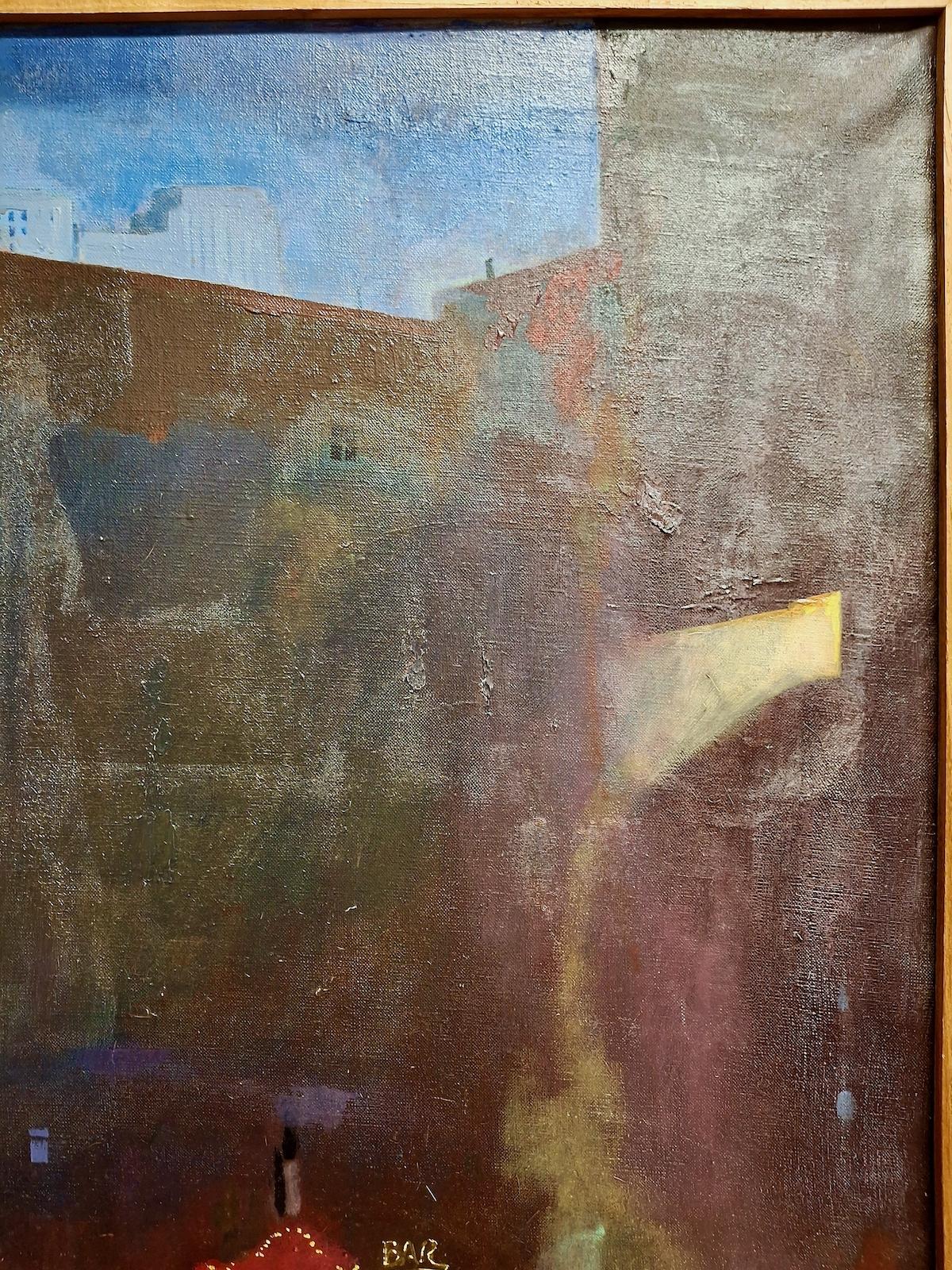 Son las cinco en algún lugar, por Donald Daugherty - Painting moderno estadounidense de Unknown