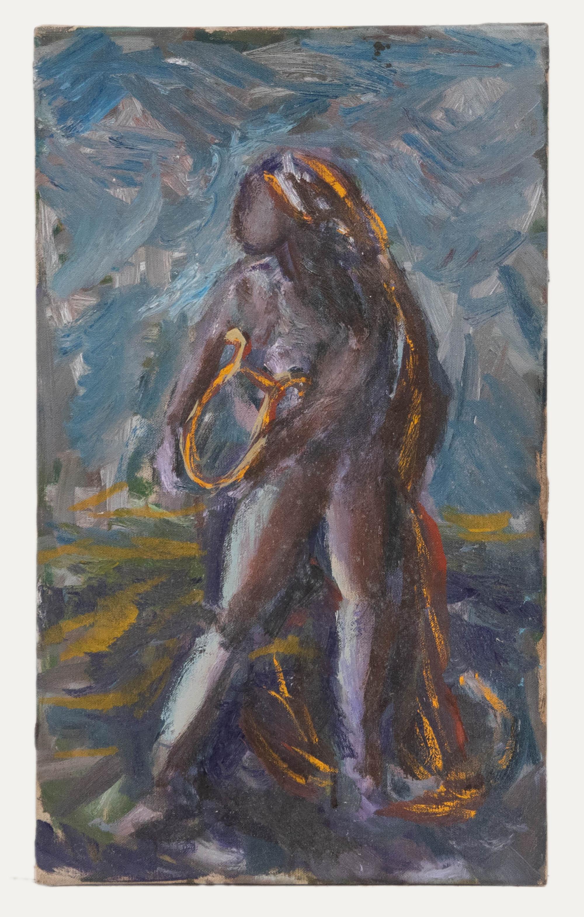 Ivan Bray (geb. 1967) – Das Kind des 20. Jahrhunderts, Öl, Das Kind – Painting von Unknown