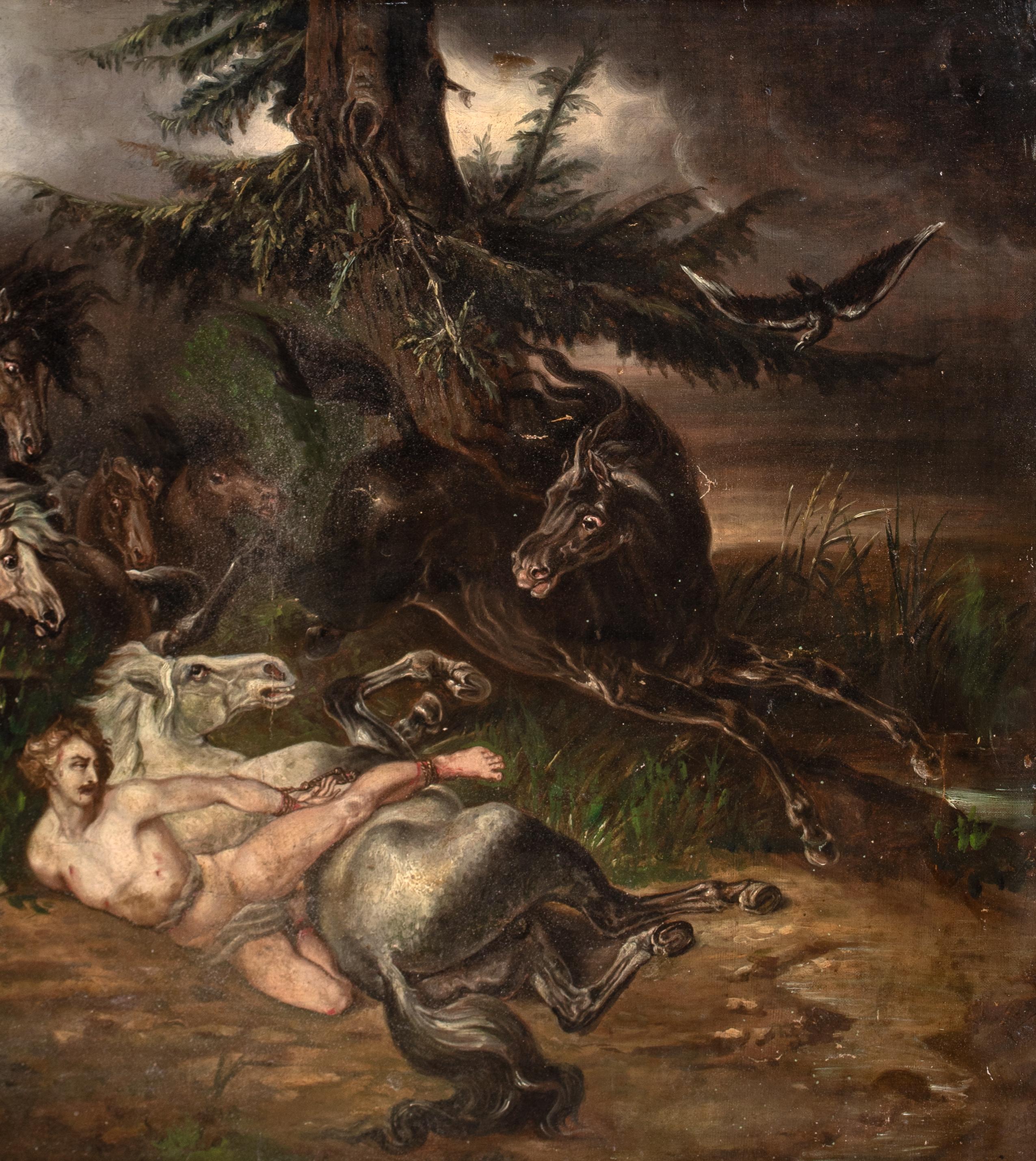 Ivan Mazeppa, 19ème siècle - Extrait du poème de Lord Byron en vente 2