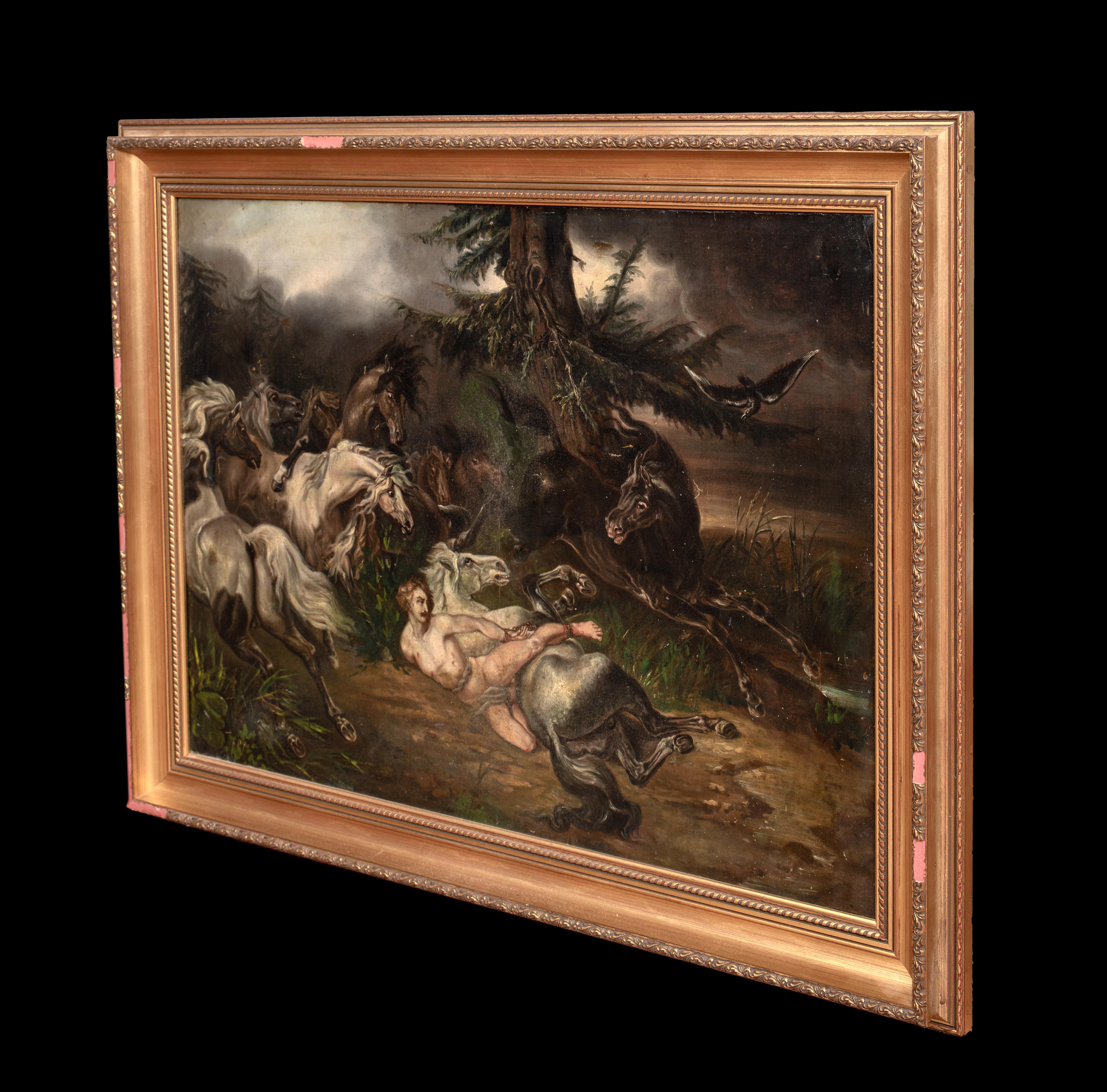 Ivan Mazeppa, 19ème siècle - Extrait du poème de Lord Byron en vente 4