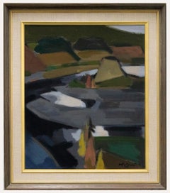 Ivar Hjertqvist (1907-1983) - Framed Mid 20th Century Oil, Landscape Motif Ivar Hjertqvist (1907-1983) - Framed Mid 20th Century Oil, Landscape Motif