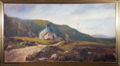 J. C. McDavid - Signed 
Framed 1971 Oil, Scottish Cottage