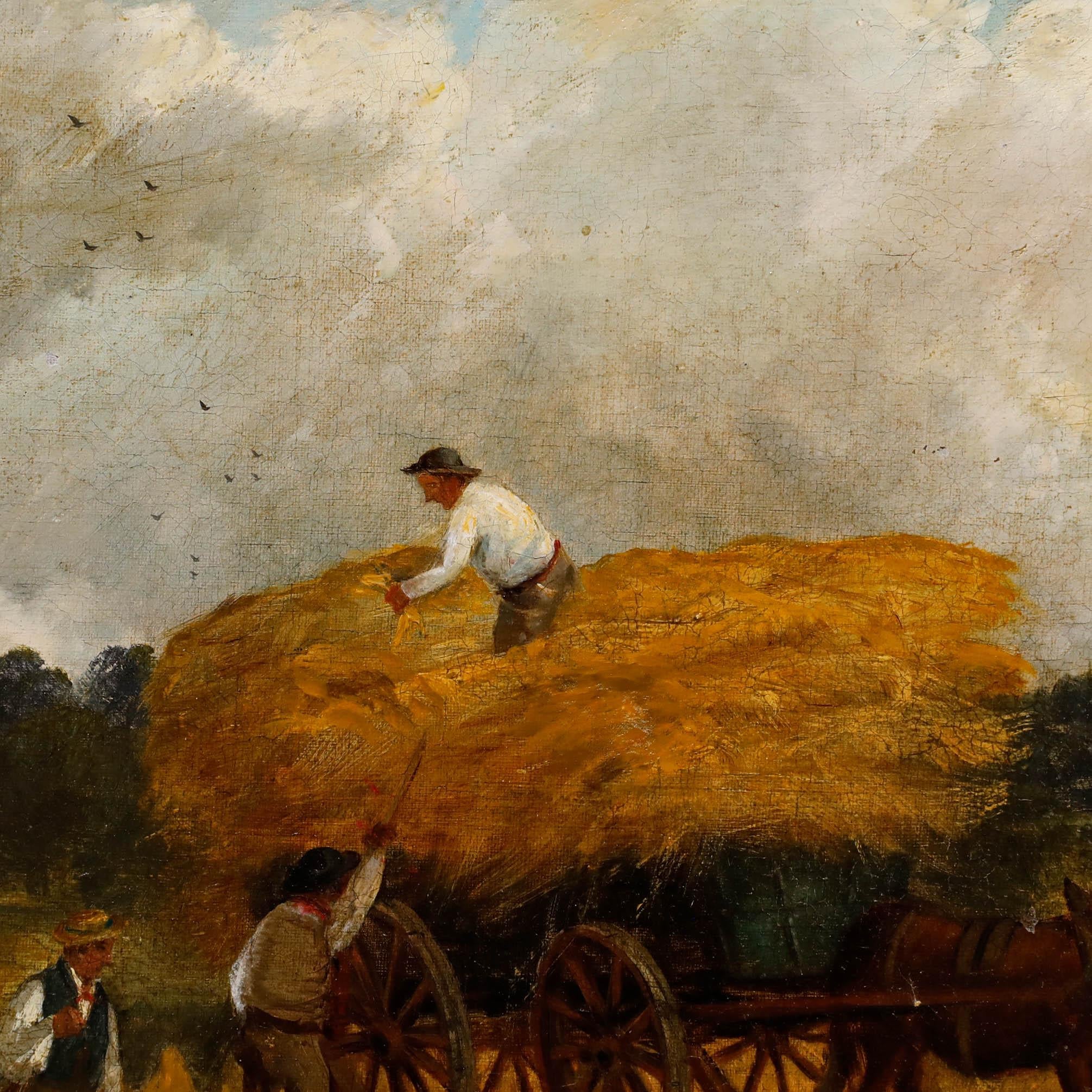 J. F. Hughes  - 1863 Petróleo, transportando trigo cerca de Ascot en venta 1