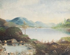 J. Geddes - Framed Late 19th Century Oil, Still Waters