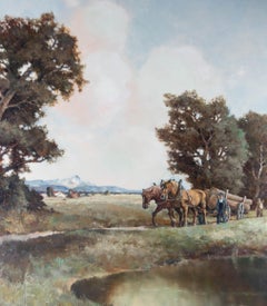 J. Hohenberger (b.1911) - 1971 Oil, Heavy Load