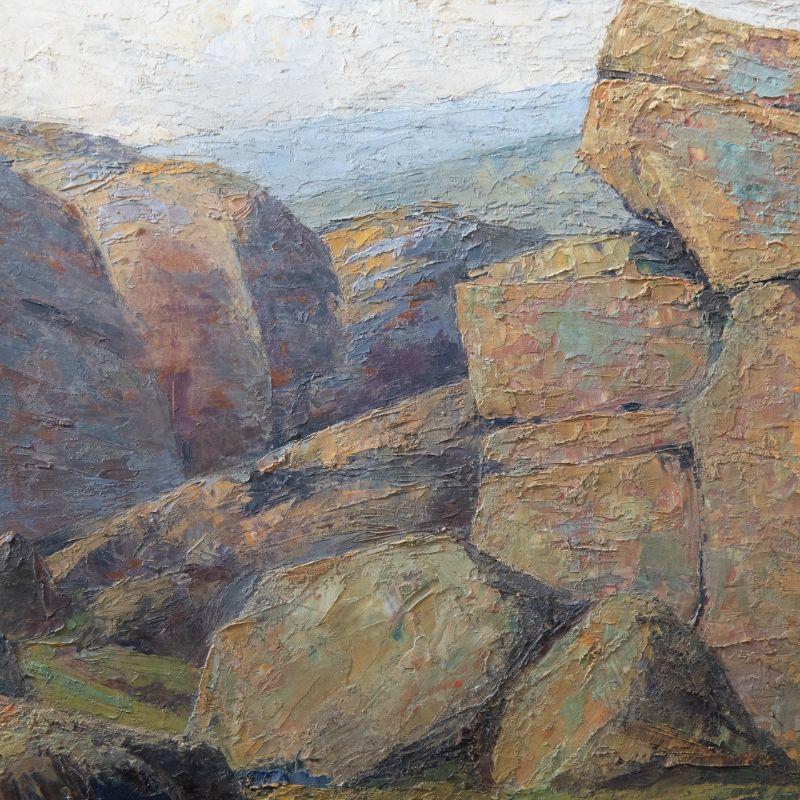 J Hough - 20th Century Oil, Tor Formation For Sale 1