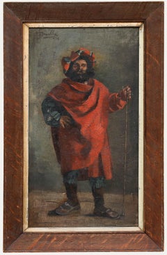 J. Somerville  - 1884 Oil, Falstaff