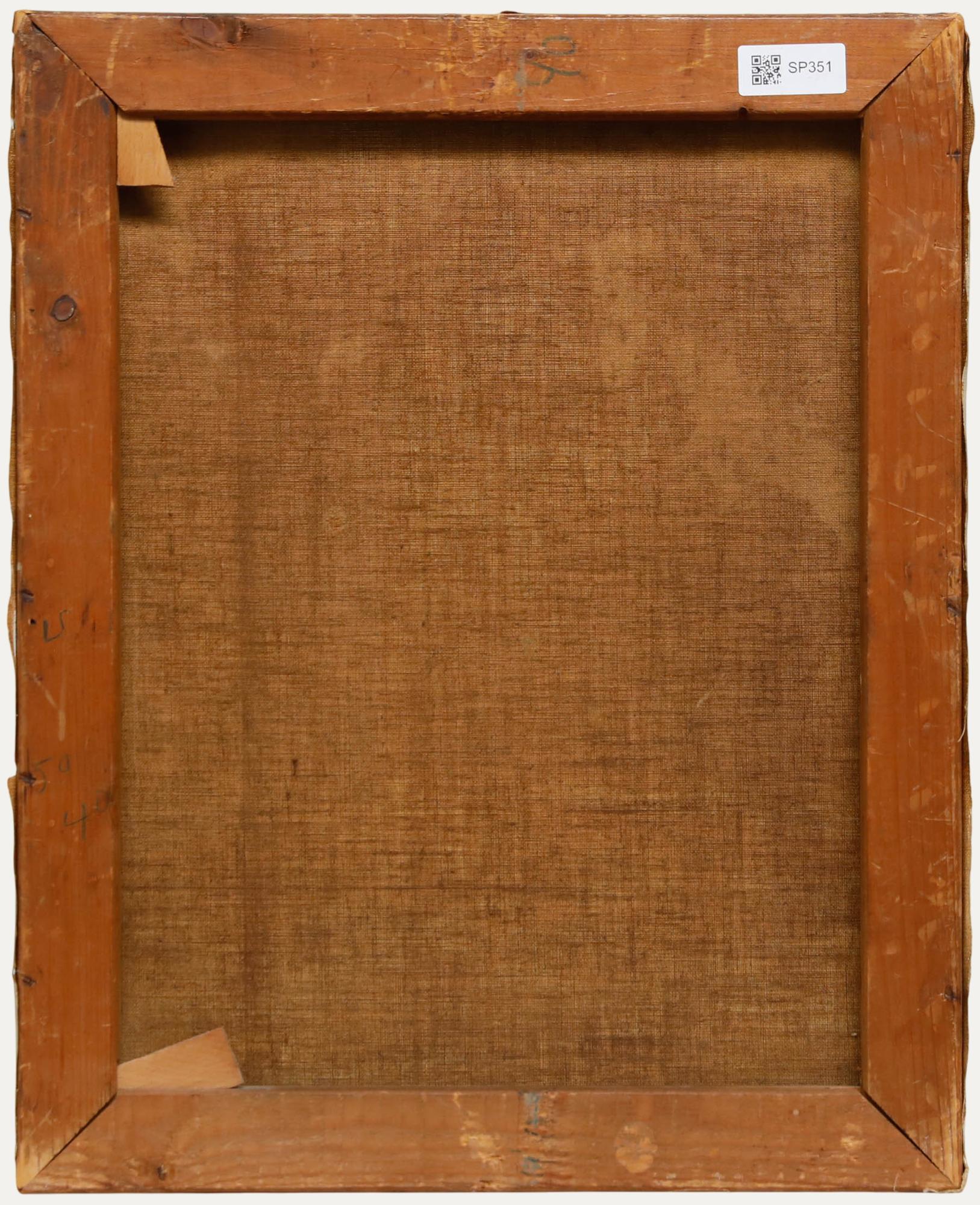J. W. Helmer - Mitte 20. Jahrhundert Öl, Sacré-Cœur (Grau), Landscape Painting, von Unknown