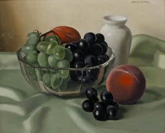 Jacques Blanchard (1912-1992) - 20th Century Oil, Still Life with Grapes