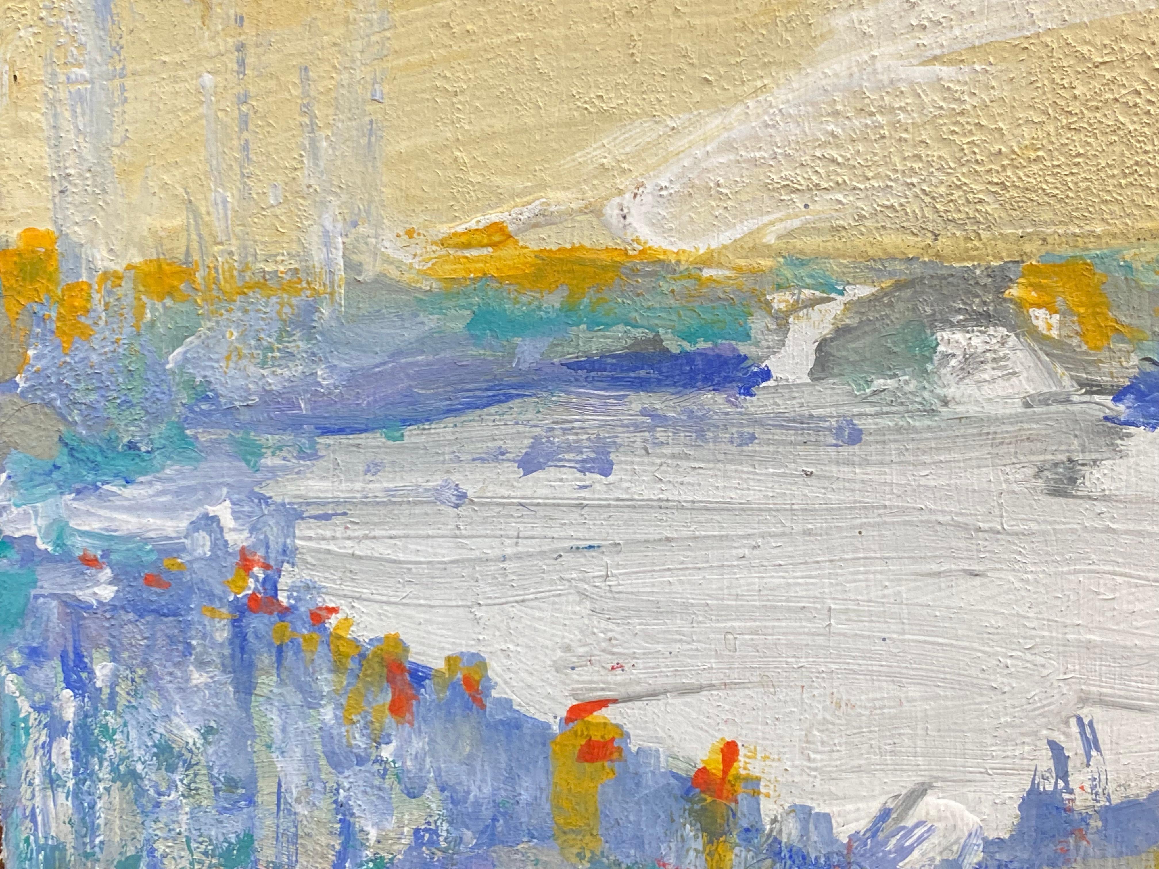 Jacques Pinon, Französischer Expressionist Landschaft Ölgemälde (Expressionismus), Painting, von Unknown