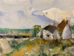 Jacques Pinon, Französischer Expressionist Landschaftsgemälde signiert