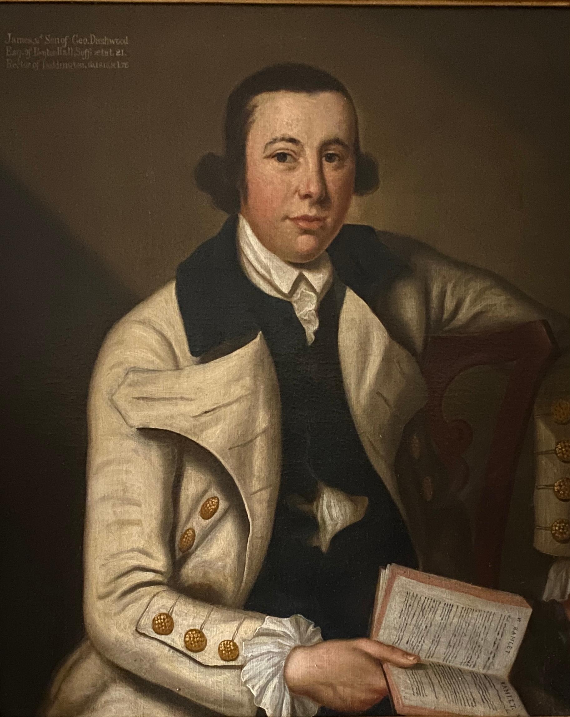 James Dashwood, Rector of Doddington - Painting by Unknown