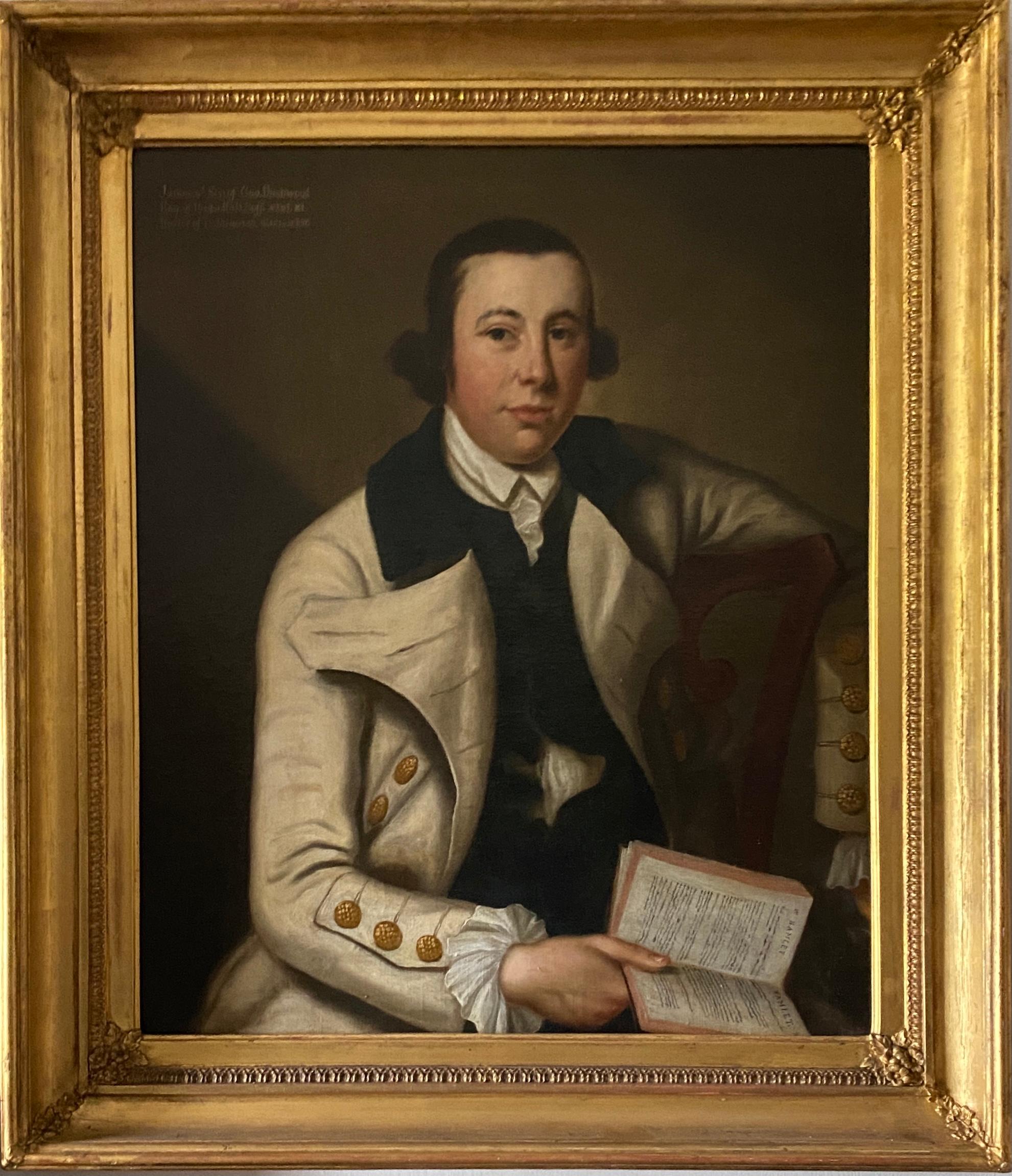 Unknown Portrait Painting - James Dashwood, Rector of Doddington