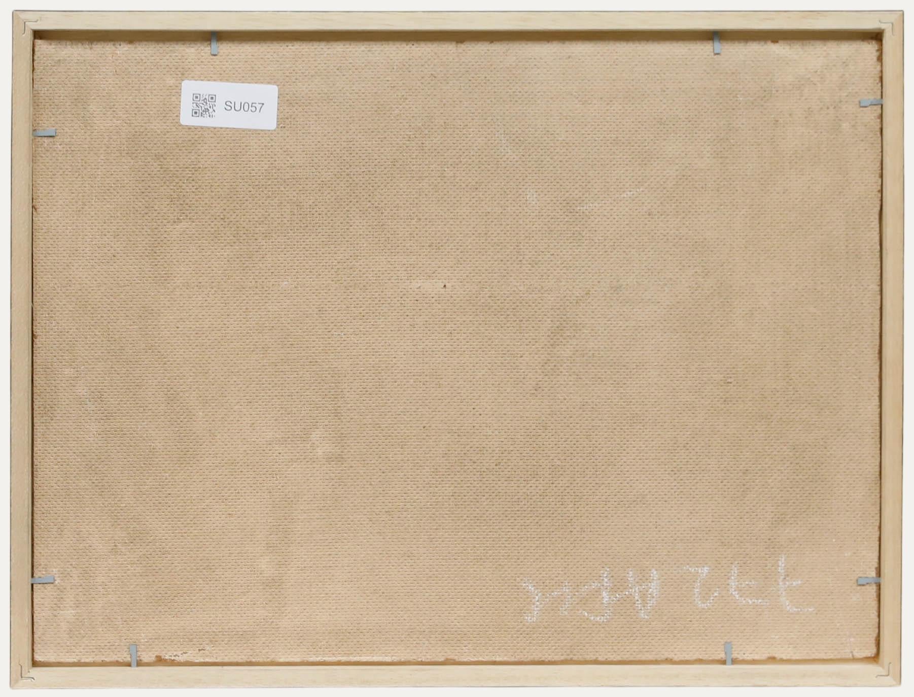 James Proudfoot (1908-1971) - Gerahmtes Öl, Weibliche Muse mit Künstlern (Braun), Figurative Painting, von Unknown