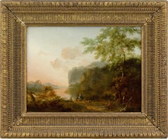 Jan Both (Follower), Paysage fluvial idyllique avec figures