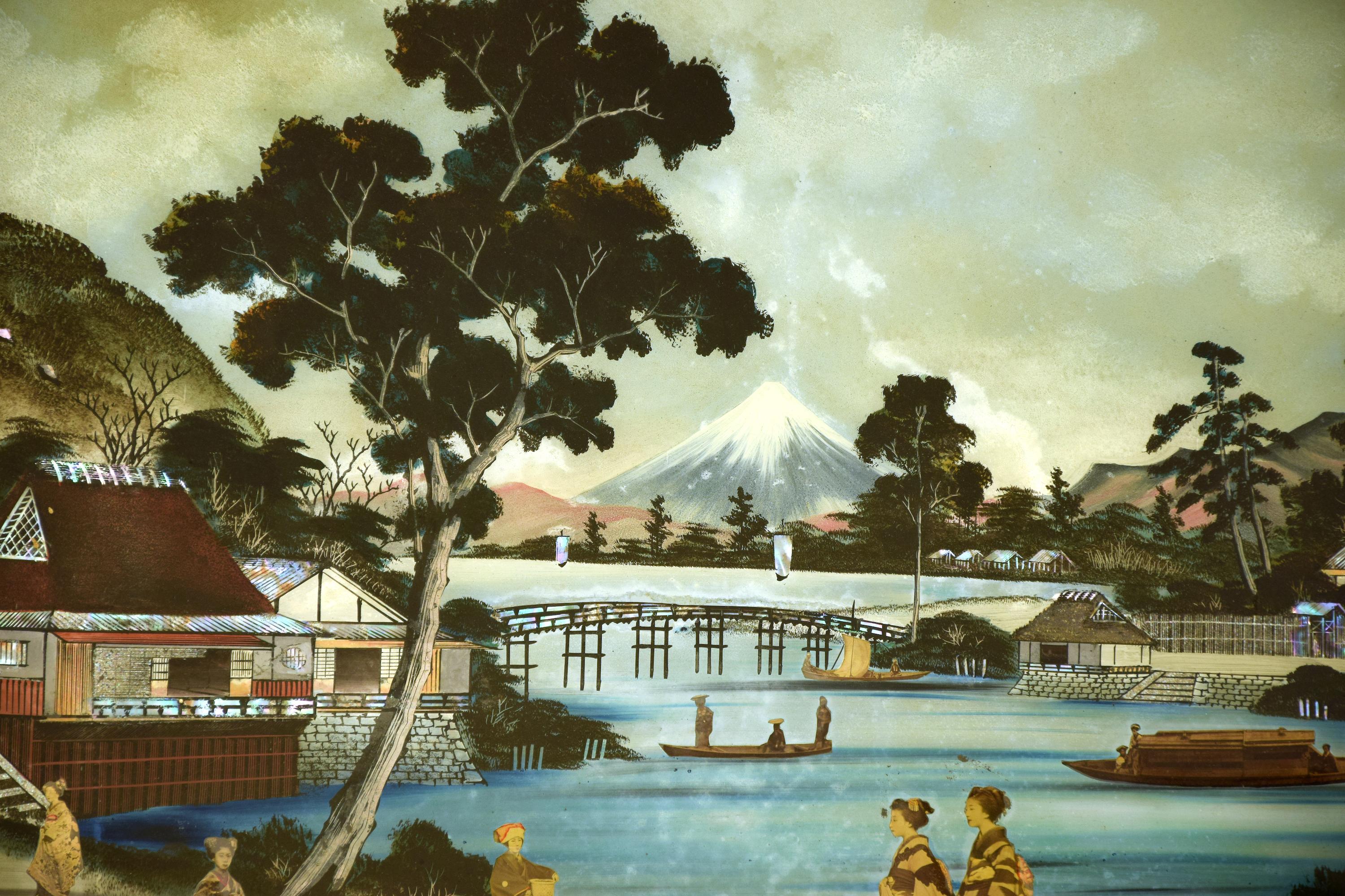 ancient japanese landscape painting