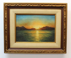 Jay Gantz " Sunset Landscape " 