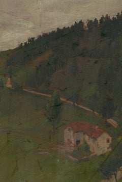 Jean Dulac (1902-1968) - 1933 Oil, Road to the Farm