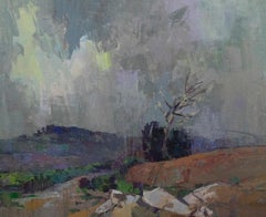 Jean Dulac (1902-1968) - Mid 20th Century Oil, Paysage à L’arbre Mort