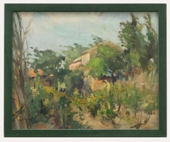 Jean Dulac (1902-1968) - Mid 20th Century Oil, The House in Cavaillon