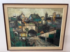 Jean Kalisch, paysage urbain du Broadway Tunnel de San Francisco